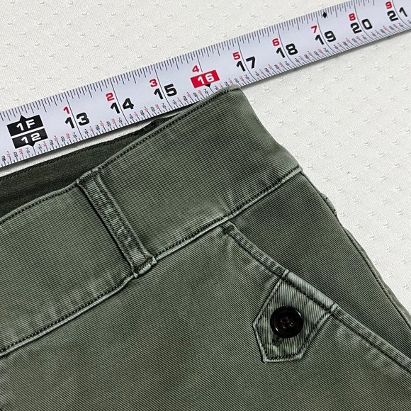 Spanx Soft Sage Stretch Twill Cropped Wide Leg Pants Size 1X / 1TG - Picture 4 of 9